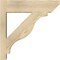 Ekena Millwork Funston Slat Rough Sawn Outlooker, Douglas Fir, 6"W x 20"D x 20"H OUT06X20X20FST06RDF - alternate 3